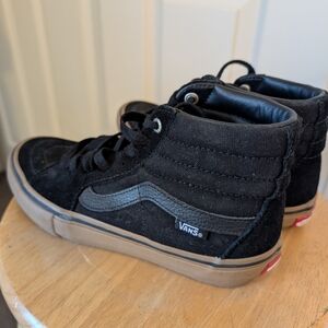 Vans Black High-Top Sneakers